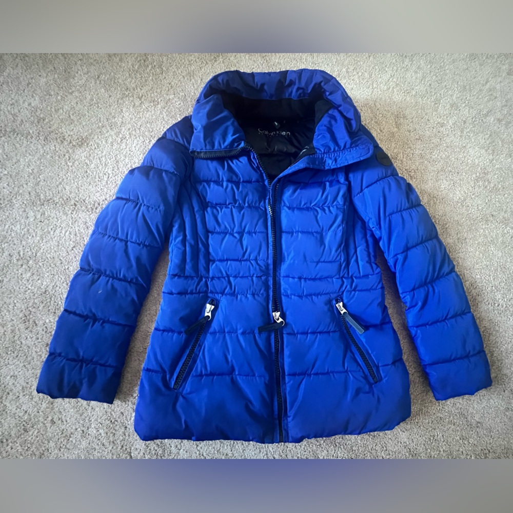 Calvin Klein Perfomance Blue Puffer Jacket